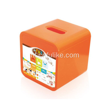 Plastic tissuebox voor groothandel relatiegeschenk